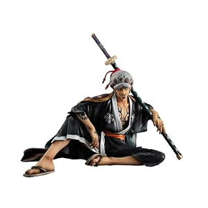 【中古】Megahouse - ワンピース - ウォリアーズアライアンス - トラファルガー法、海賊の肖像画 コレクターフィギュア
