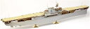 【中古】ポントスモデル 1/200 アメリカ海軍 航空母艦 CV-6 エンタープライズ 1942 アドバンスドディテールアップセット 甲板カラー・チークトーン ...