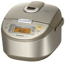 【中古】パナソニック スチームIHジャー炊飯器 「大圧力銅釜」(5.5合)サテンゴールド SR-SY102-N