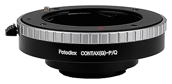 【中古】Fotodiox レンズマウントアダプター Contax GレンズからPentax Qシリーズカメラ Pentax Qミラ..