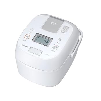 【中古】東芝 ホワイト 炎匠炊き [圧力IH炊飯器 (3.5合炊き)] RC-6PXV(W)