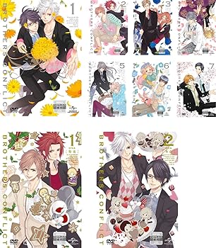 【中古】BROTHERS CONFLICT TV版全7巻 OVA 1 聖夜 2 本命 レンタル落ち 全9巻セット マーケットプレイスDVDセット商品