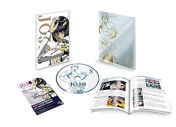 [중고] 조조의 기묘한 모험 황금의 바람 Vol.8 (29~32화/초회 사양판) [Blu-ray]