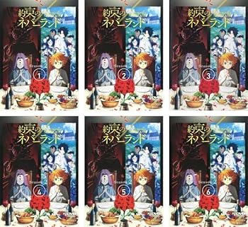 [중고] 약속의 네버랜드 Season2 시즌 [렌탈 떨어짐] 전 6 권 세트 [마켓 플레이스 DVD 세트 상품]