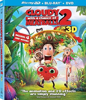 CLOUDY WITH A CHANCE OF MEATBALLS 2 3D