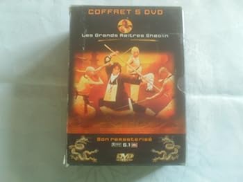 【中古】Coffret Shaolin 5 DVD : Les 7 grands ma?tres de Shaolin / Shaolin contre Mantis / Shaoli..