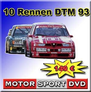 楽天スカーレット2021【中古】DTM Paket 1993 * alle Rennen in voller L?nge