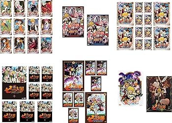 [중고] 일곱 개의 대죄 제1기 전 12권 + 성전의 예조 전 2권 + 계명의 부활 전 12권 + 신들의 역린 전 8권 + 분노의 심판 전 8권 + 극장판 천공의 죄인 + 빛에 저주