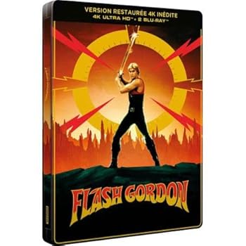 【中古】Flash Gordon [4K Ultra HD Blu-Ray Bonus-?dition SteelBook Collector 40?me Anniversaire]