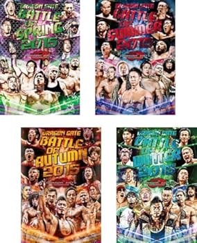 DRAGON GATE 2015 SPRING、SUMMER、AUTUMN、WINTER  全4巻セット 