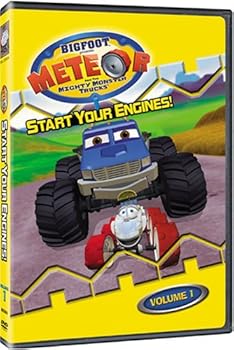 šMeteor Mighty Monster Trucks 1: Start Your Engines [DVD]