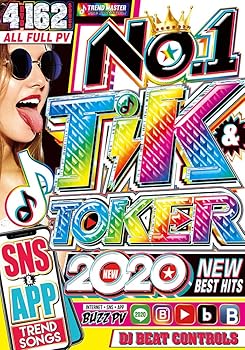 【中古】洋楽 DVD 4枚組フルPV アガって踊れて超楽しすぎる TikTok完全マスター No.1 Tik Toker 2020 - DJ Beat Controls 4DVD 最新流行 TikTok No.1