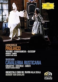 【中古】マスカーニ:歌劇《カヴァレリア・ルスティカーナ》/レオンカヴァッロ:歌劇《道化師》 [DVD]