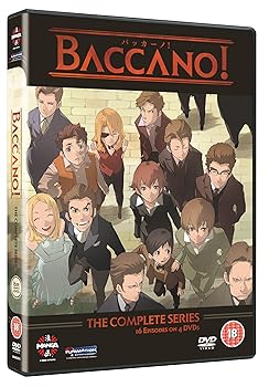 【中古】BACCANO! -バッカーノ!- コンプリート DVD-BOX (全16話, 406分) 成田良悟 アニメ [DVD] [Import] [PAL, 再生環境をご確認ください]