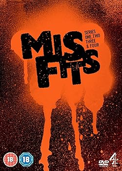 【中古】Misfits (Series 1 - 4) - 9-DVD Box Set ( Mis fits: Series One, Two, Three & Four ) [ NON-USA FORMAT, PAL, Reg.2 Import - United Kingdom