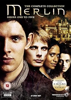 【中古】Merlin/魔術師マーリン シリーズ1-5 コンプリートDVD-BOX[PAL-UK] [Import]