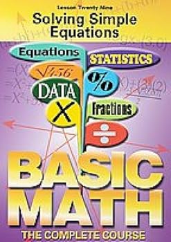 Solving Simple Equations 