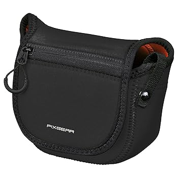 【中古】HAKUBA カメラケース ピクスギア スリムフィット 0.7L M ブラック SPG-SF-CCMBK