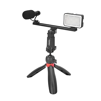 ����šۡ������ɤ���Comica CVM-VM10-K5 ���ޡ��ȥե���ӥǥ��ޥ��� ����/¿��ǽLED�饤��/��Ĺ���å��դ� ñ��ظ�������ޥ�������ǥ󥵡��ޥ��� Vlog ������ Yo