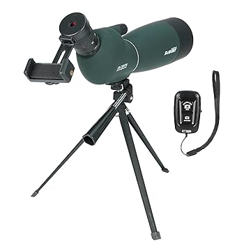 【中古】SVBONY SV28PLUS フィールドスコープ 25-75x70mm FMC（A5ワインレッドコート) BAK4 IP65防水 ..