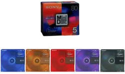 【中古】SONY MD ミニディスク 74分5枚組 5MDW74CRAX