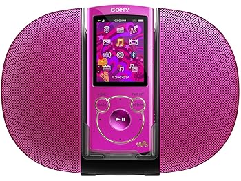 【中古】SONY ウォークマン Sシリーズ [メモリータイプ] スピーカー付 16GB ビビッドピンク NW-S765K/P