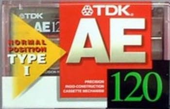 【中古】TDK カセットテープ AE 120分 ノーマルポジション