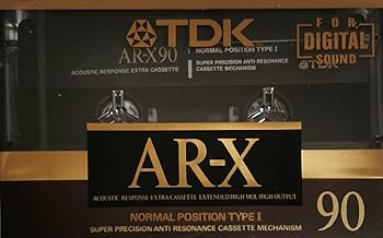 【中古】TDK AR-X 90 カセットテープ　ノーマルポジション