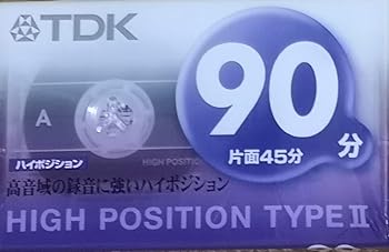 【中古】TDK カセットテープ 90分 ハイポジ DS2-90S