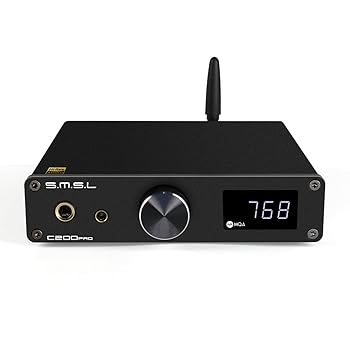 【中古】［非常に良い］SMSL C200 PRO LDACヘッドホンアンプ DAC Amp ES9039Q2M XU-316 DSD512 32Bit/7..