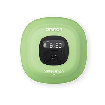 【中古】オムロン SleepDesignlite Android&iPhone ねむり時間計 グラスグリーン HSL-002C-G