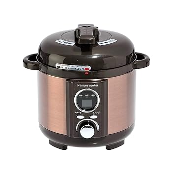 【中古】LIVCETRA (リブセトラ) 電気圧力鍋 【 LPC-T12/T 】 ブラウン