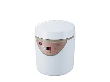 【中古】［非常に良い］ミニライスクッカー 0.5~1.5合炊[発酵機能付き] ミニ炊飯器 ヨーグルトメーカー..