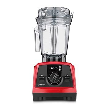 【中古】【公式】Vitamix V1200i ミキサー レッド 10年保証 2L コンテナ 完全サポート アメリカ製 フー..