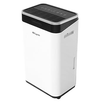 【中古】ライシン 除湿機 22L/日（最大除湿量） 6.5Lタンク コンプレッサー 式 大容量 パワフル 衣類乾..