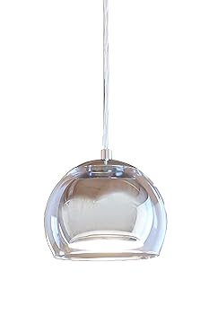 【中古】EGLO LED ペンダントライト ガラス 北欧 おしゃれ ダクトレール ダイニング キッチン 寝室 カ..