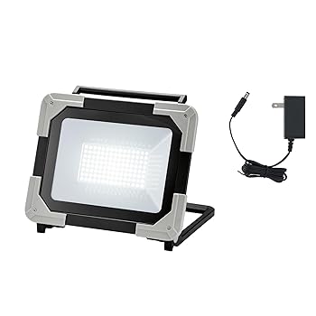 【中古】［非常に良い］高儀(Takagi) EARTH MAN 充電式 LED ワークライト 50W WLT-50LiA 薄型 コンパク..