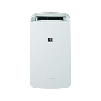 【中古】シャープ 冷風 衣類乾燥 除湿機 CM-R100-W コンプレッサー 方式 10L/日 冷風タイプ プラズマク..