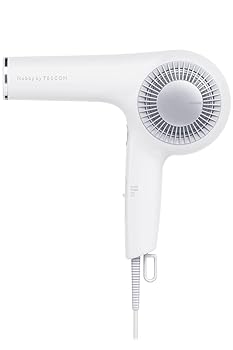 【中古】テスコム ドライヤー プロテクトイオン 大風量 大風速 速乾 冷温風 Nobby by TESCOM コード長1.7m ホワイトアッシュ NIB500B-W