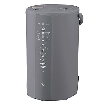 【中古】象印マホービン 加湿器 スチーム式 4.0L グレー EE-DF50-HA
