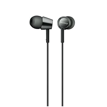 【中古】ソニー(SONY) 有線イヤホン MDR-EX155 : カナル型 ブラック MDR-EX155 B