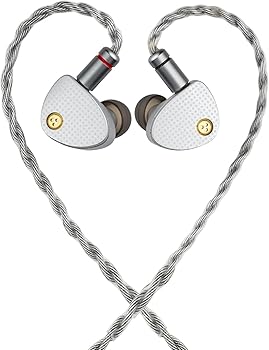 【中古】［非常に良い］MoonDrop Aria 2 IEM カナル型ヘッドホン シルバー