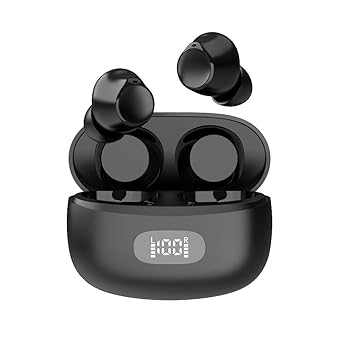 【中古】［非常に良い］イヤホン Bluetooth ワイヤレスイヤホン 2つのシリコンマイク搭載 AIスマートENC通話IPX7防水最大70時間再生 2025最新ブルートゥースイヤホン EDR+Bluetooth5.4搭載 カルナ型 HIF...