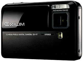 EXEMODE - 【中古】CASIO デジタルカメラ EXILIM (エクシリム) EX-V7BK ブラック