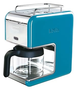 【中古】［非常に良い］DeLonghi kMix(ケーミックス) ブティック ドリップコーヒーメーカー ブルー 【6杯用】 CMB6-BL