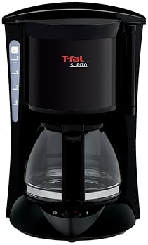 【中古】T-fal 【シンプルで使いやすい】 コーヒーメーカー スビト ソリッドブラック CM1538JP