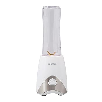 【中古】アイリスオーヤマ ボトルブレンダー ミキサー 600ml ホワイト IBB-600
