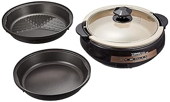 【中古】［非常に良い］象印マホービン グリルなべ 3枚タイプ ブラウン EP-PX30AM-TA