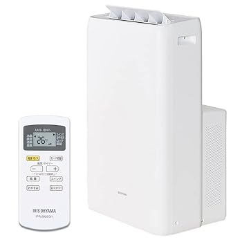 【中古】［非常に良い］【工事不要】 【除湿機能搭載】アイリスオーヤマ ポータブル クーラー エアコン 冷風機 7~10畳 除湿 換気 暖房機能 2022年モデル IPA-2822GH