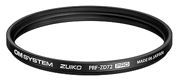 Consumable Goods, Various Parts - 【中古】OM SYSTEM PRF ZD72 Pro MFT 保護フィルター ブラック